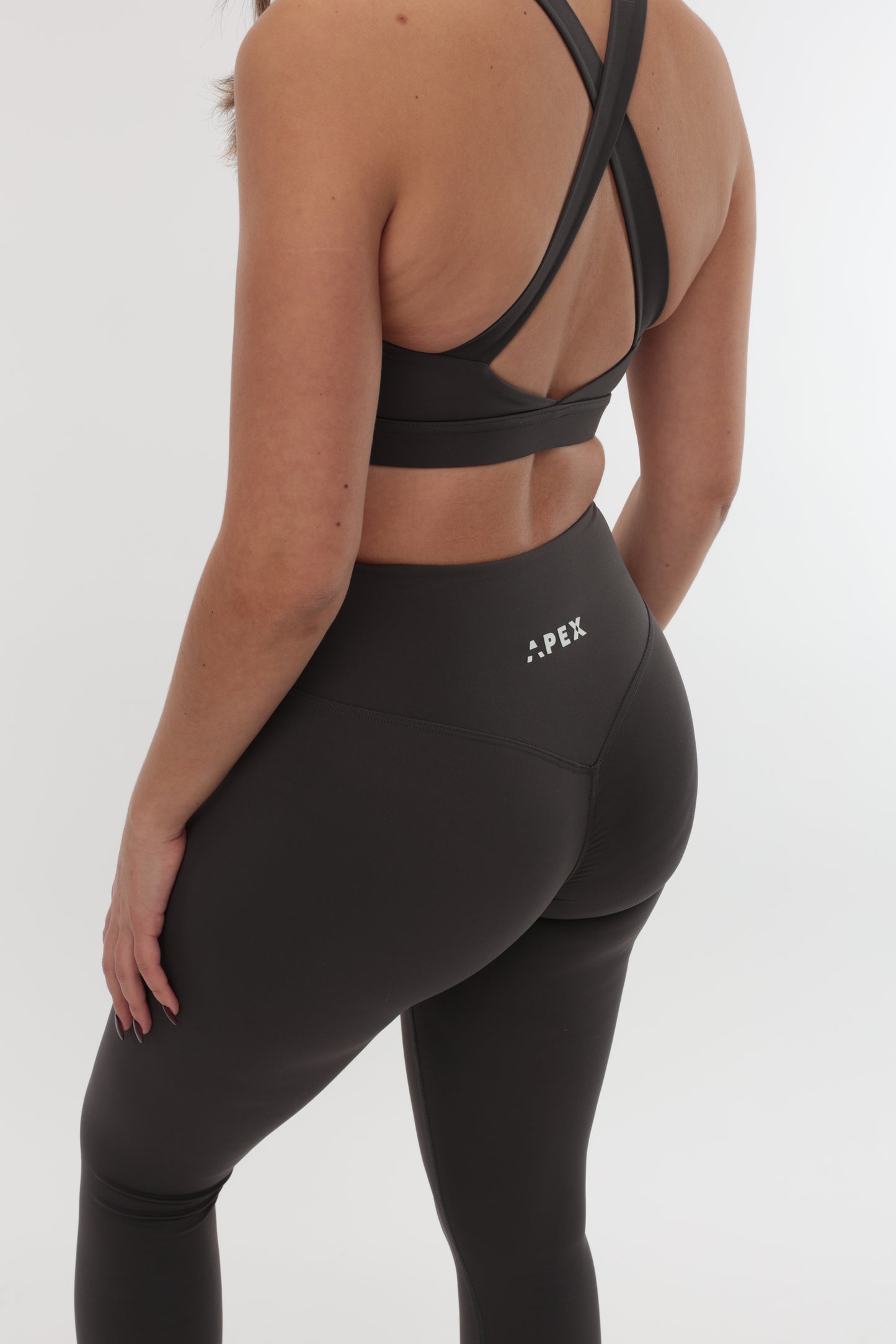 LIMITLESS LEGGINGS - INVISIBLE SCRUNCH - STEEL