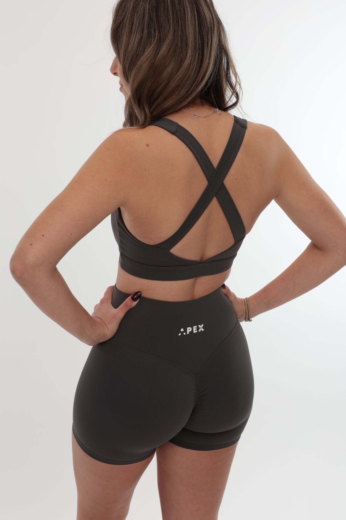 TIANA SHORTS - STEEL