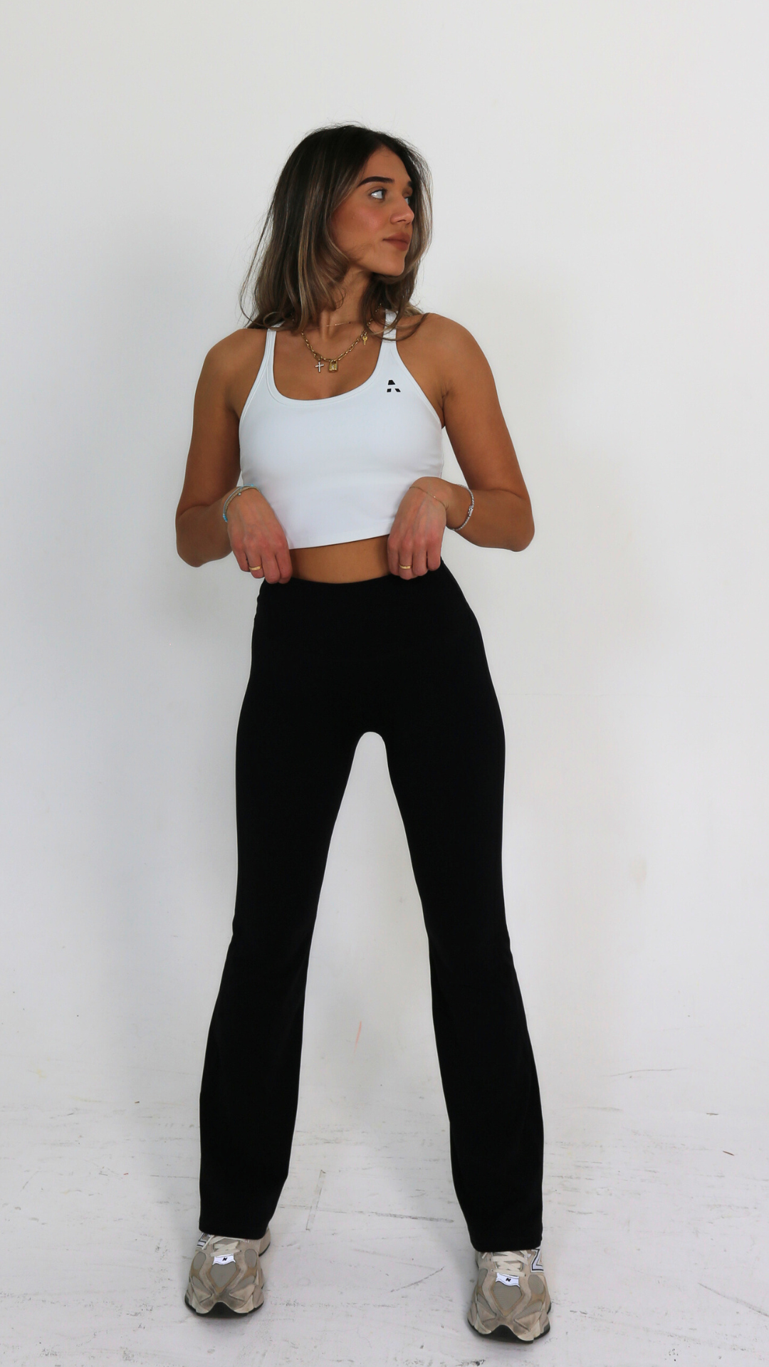 FIRE FLARED PANT - OBSIDIAN