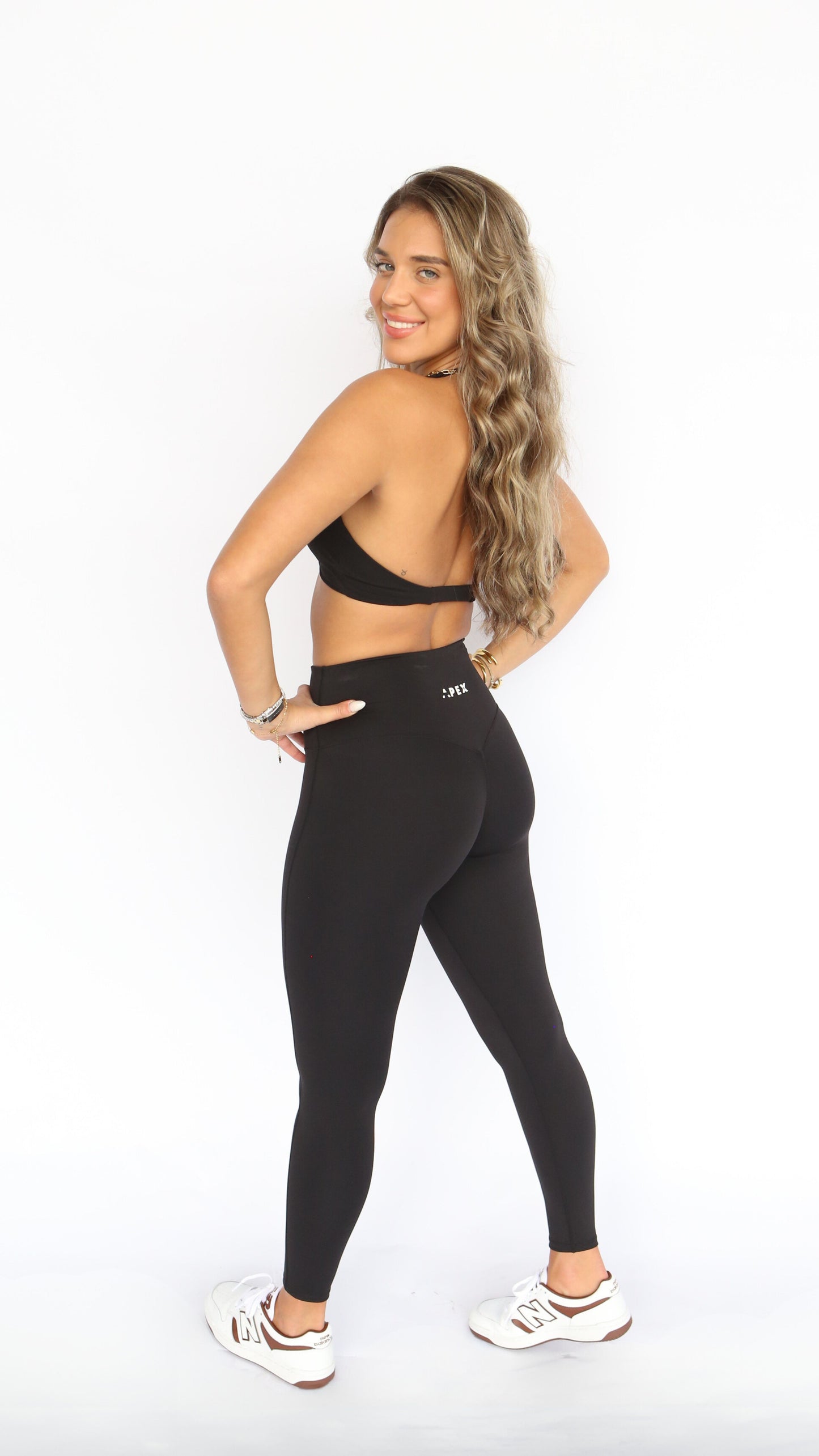LIMITLESS LEGGINGS - INVISIBLE SCRUNCH (SHORTY) - OBSIDIAN
