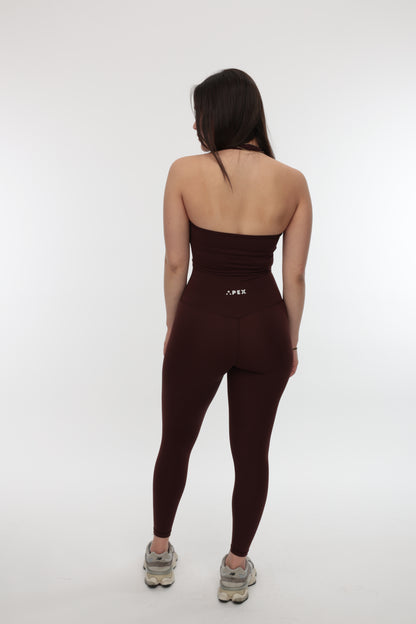 LIMITLESS LEGGINGS - MAHOGANY