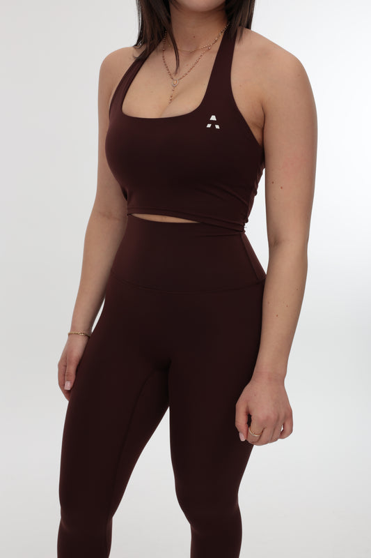 LIMITLESS LEGGINGS - MAHOGANY
