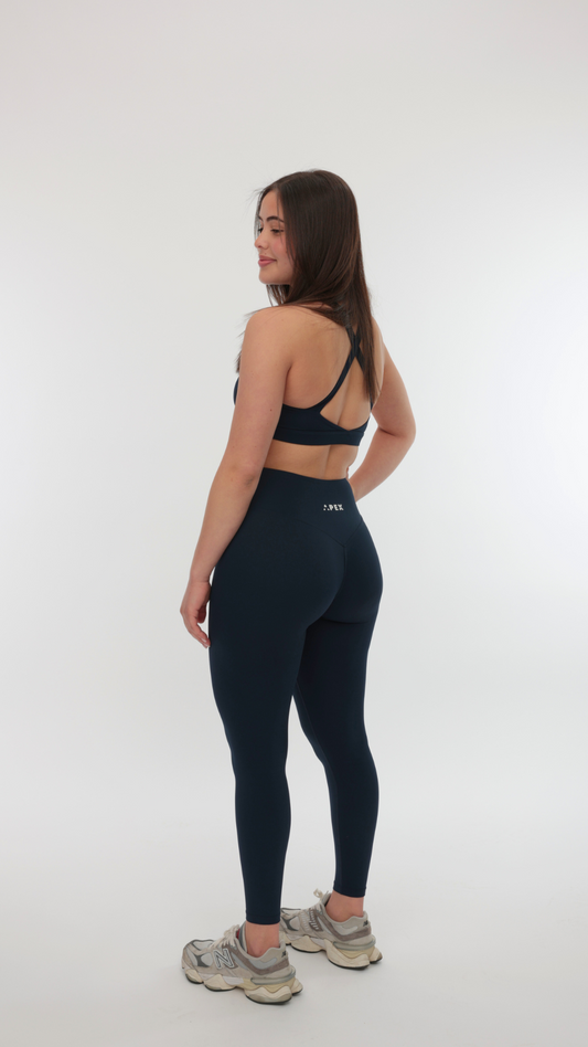 LIMITLESS LEGGINGS INVISIBLE SCRUNCH - COBALT