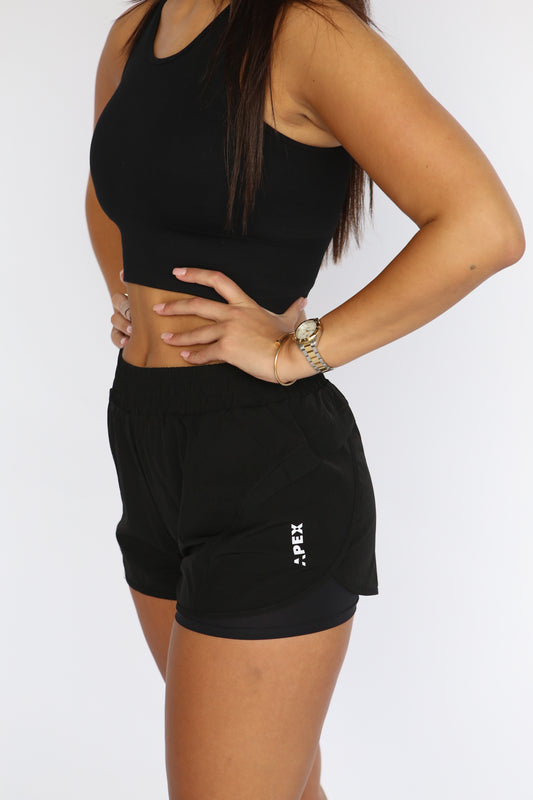 KAYLA SHORTS - OBSIDIAN