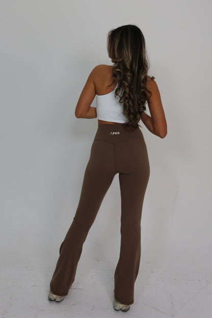 FIRE FLARED PANT - MOCCHA